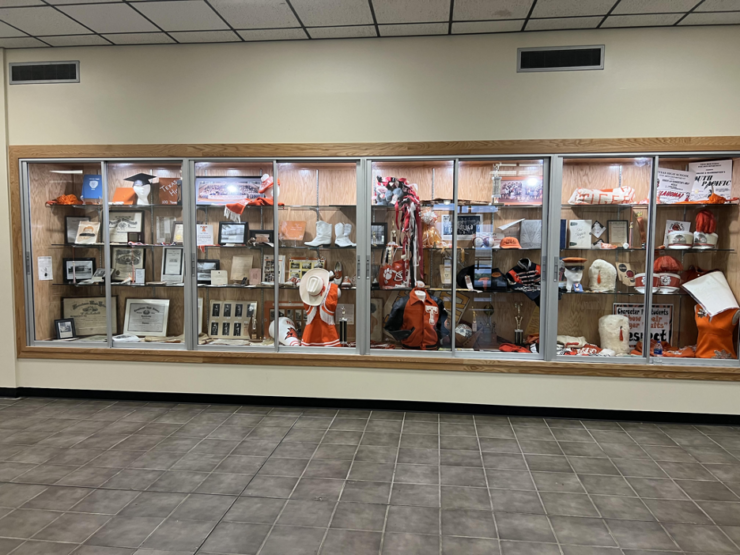 Texas High School Memorabilia Wall GoTXK